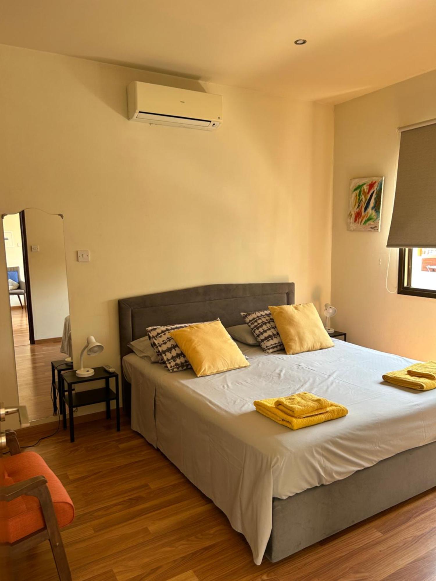 Extremely Comfy Apt With Spacious Private Terrace 10Min Walk To The Beach & In Town Larnaka Exterior foto